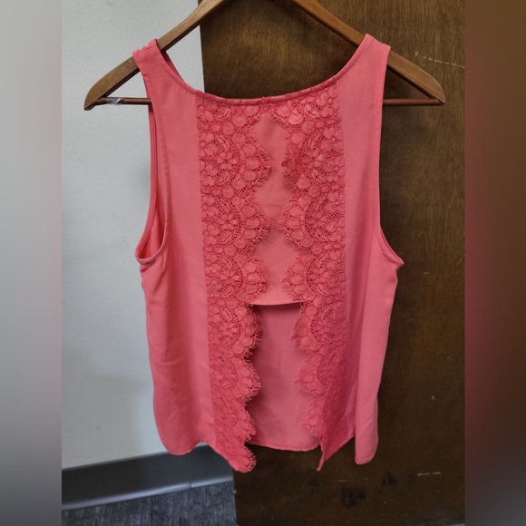 Women’s Peach/Orange/Pink Blouse Size XS - Picture 2 of 3